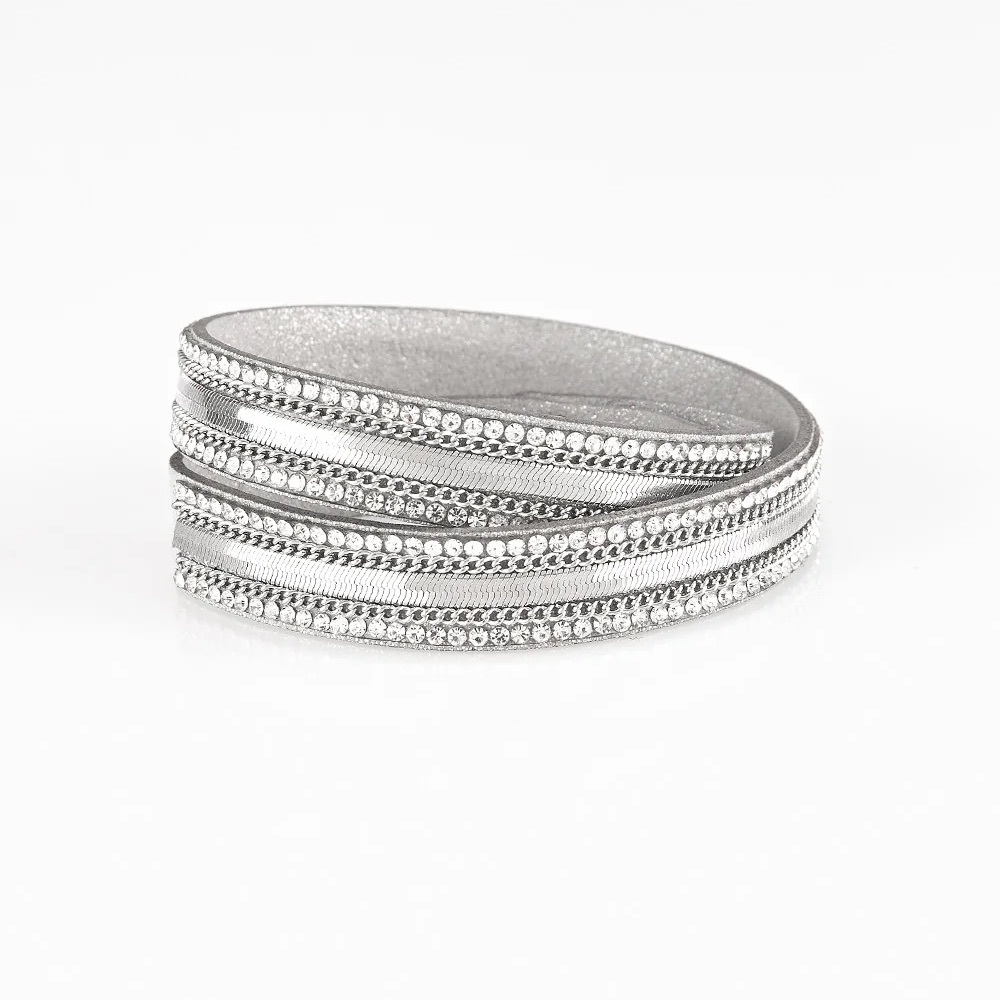 ❤️‍🔥5/$25❤️‍🔥 Rocker Rivalry Silver Bracelet - Picture 2 of 2